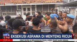 Eksekusi Gedung di Menteng Berujung Ricuh 