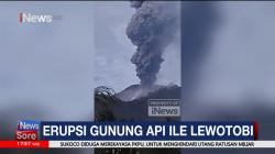 Gunung Api Ile Lewotobi Kembali Erupsi, Keluarkan Abu Vulkanik Hingga 900 Meter