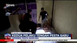 Detik-Detik Polisi Gerebek Dua Bandar Narkoba dan Kurir di Padang