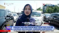 Kemacetan Parah Terjadi di Sejumlah Titik Kawasan Wisata Bogor