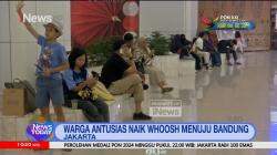 Libur Panjang Penumpang Whoosh Membeludak, Tiket Ludes