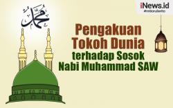Infografis Pengakuan Ilmuwan dan Tokoh Dunia terhadap Sosok Nabi Muhammad SAW