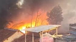 Tempat Produksi dan Gudang Oleh-oleh Khas Trenggalek Ludes Terbakar<