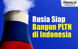 Infografis Rusia Siap Bangun PLTN Kapasitas Besar dan Kecil di Indonesia