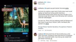 Fotonya Jadi Gambar Tiket Sungai Maron Pacitan, Pria Ini Minta Diangkat Jadi Menteri Pariwisata<