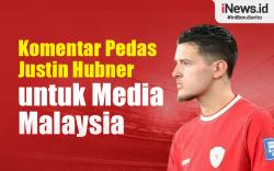 Infografis Justin Hubner Beri Komentar Pedas ke Media Malaysia
