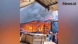 Pasar Tambun Bekasi Kebakaran , Api Berasal dari Salah Satu Ruko