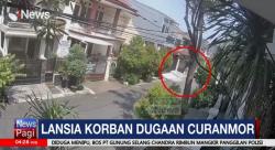 Halangi Pencurian Mobil, Lansia Terseret 3 Meter 