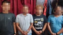 Polisi Tangkap 4 Pria asal Wonosobo di Rote Ndao NTT, Diduga Jual Cat Tembok Palsu<