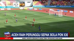 Kalahkan Kelsel, Tim Sepakbola Aceh Dapat Medali Perunggu PON XXI