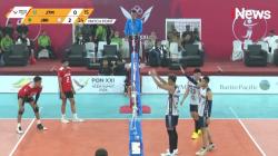 Unggul atas Jawa Timur, Jawa Barat Melaju ke Final Voli Putra PON 2024