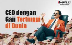 Infografis Daftar CEO dengan Gaji Tertinggi di Dunia