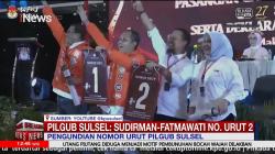 Sah! Ini Nomor Urut Danny-Azhar dan Sudirman-Fatmawati di Pilgub Sulsel