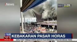 Pasar Horas di Pematangsiantar Ludes Terbakar