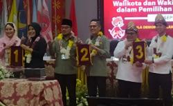Dapat Nomor Urut 1, Fitri-Nandri Optimistis Kembali Menang di Pilkada Palembang 2024<