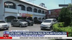 KPU Sumut Tetapkan Dua Paslon dalam Pilkada 2024