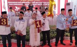 Pilkada Kota Serang 2024, Ratu Ria-Subadri Nomor Urut 1,  Budi Agis 2, Syafrudin-Heri 3<