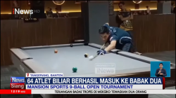64 Pebiliar Masuk Babak 2 Mansion Sports 9-Ball Open Tournament