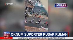 Anarkis Oknum Suporter Persija di Sukabumi, Rusak Rumah Warga 