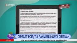 Dipecat PDIP, Tia Rahmania Mengaku Difitnah