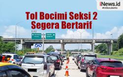 Infografis Tol Bocimi Seksi 2 Segera Bertarif
