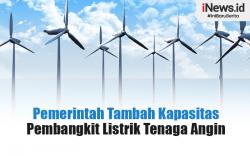 Infografis Pemerintah Mau Tambah Kapasitas Pembangkit Listrik Tenaga Angin