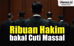 Infografis Ribuan Hakim bakal Cuti Massal pada 7-11 Oktober