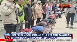 Ditangkap saat Hendak Tawuran, Pelajar SMP di Bekasi Bersujud Minta Maaf