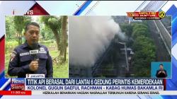 Situasi Terkini Kebakaran di Gedung Bakamla Jakarta Pusat
