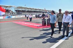 Momen Presiden Jokowi Nonton MotoGP 2024 di Sirkuit Mandalika