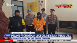 Live Tanpa Busana Nyambi Promosi Judi Online, Perempuan di Balikpapan Ditangkap