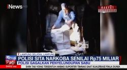 Polisi Sita Narkoba Senilai Rp75 M, 79 Kurir Diamankan di Lampung