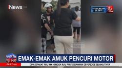Kepergok Curi Sepeda Motor, Pencuri di Baubau Diamuk Emak-Emak 