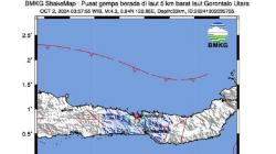 Gempa Hari Ini M4,3 Guncang Gorontalo Utara Terasa hingga Kotamobagu<