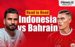 Infografis Head to Head Timnas Indonesia Vs Bahrain