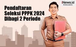 Infografis Pendaftaran Seleksi PPPK 2024 Dibagi 2 Periode