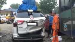 Kecelakaan Maut Truk Boks Tabrak Minibus Travel di Tol Cipularang, 1 Tewas 2 Luka-Luka