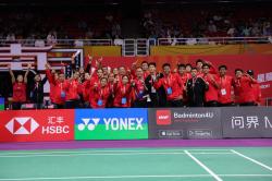 Indonesia Juara Piala Suhandinata 2024 usai Bungkam China di Final