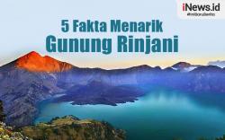 Infografis 5 Fakta Menarik Gunung Rinjani