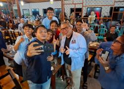 Cagub Ahmad Ali Ajak Kopdar Milenial dan Gen Z, Tawarkan Solusi Lapangan Kerja