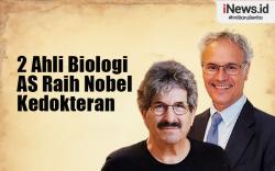 Infografis 2 Ahli Biologi AS Raih Hadiah Nobel Kedokteran 2024 