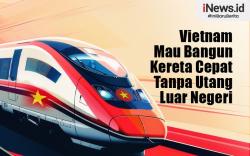 Infografis Vietnam Mau Bangun Kereta Cepat Tanpa Pinjaman Asing