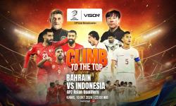 Link Live Streaming Timnas Indonesia Vs Bahrain di Vision+