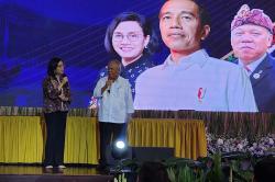 Ekspresi Menteri Basuki dan Sri Mulyani Nyanyi Lagu Menghitung Hari 