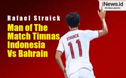 Infografis Rafael Struick Man of The Match Timnas Indonesia Vs Bahrain