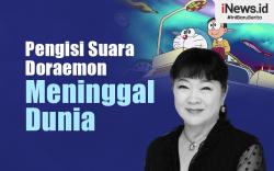 Infografis Pengisi Suara Doraemon Nobuyo Oyama Tutup Usia