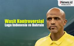 Infografis Profil Ahmed Al Kaf: Wasit Kontroversial Laga Timnas Indonesia Kontra Bahrain