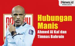Infografis Hubungan Manis Wasit Ahmed Al Kaf dan Timnas Bahrain, 4 Kali Pimpin Laga Tak Pernah Kalah