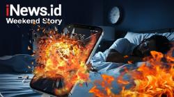 Weekend Story: Tidur Pulas Sambil Cas HP Berujung Petaka<