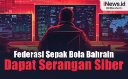 Infografis Federasi Sepak Bola Bahrain Dapat Serangan Siber